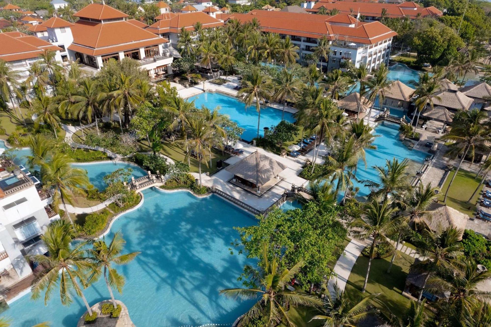 Hotel Conrad Bali Nusa Dua  Esterno foto Aerial view of the resort